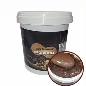 PASTA DE AMENDOIM CHOCOLATE BELGA (12X500G) 6,7 KG